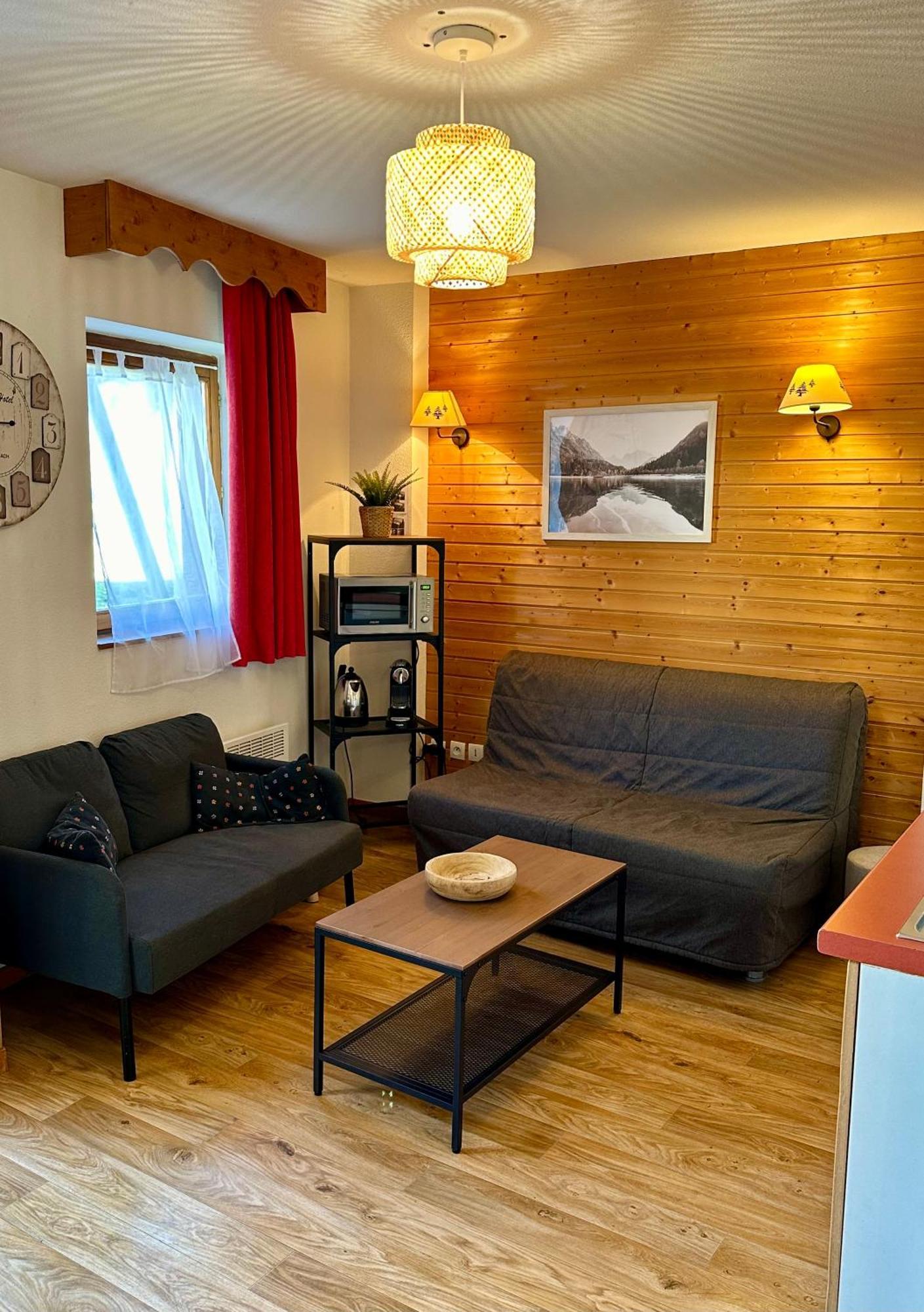 Charmant Appartement Confortable Pour 6 Personnes 40M2 Pied Pistes, Piscine, Wifi, Parking שמרוסה מראה חיצוני תמונה