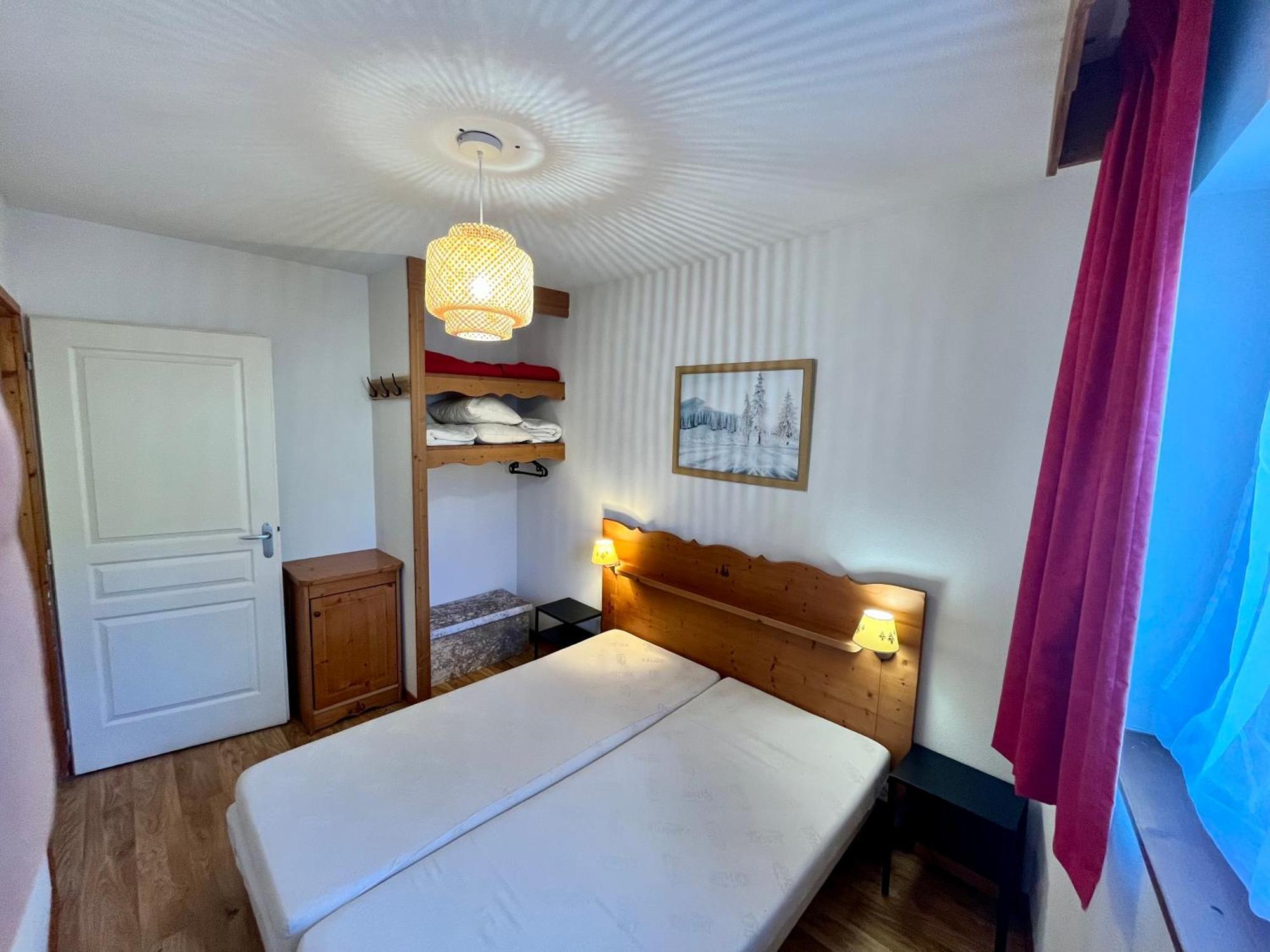 Charmant Appartement Confortable Pour 6 Personnes 40M2 Pied Pistes, Piscine, Wifi, Parking שמרוסה מראה חיצוני תמונה