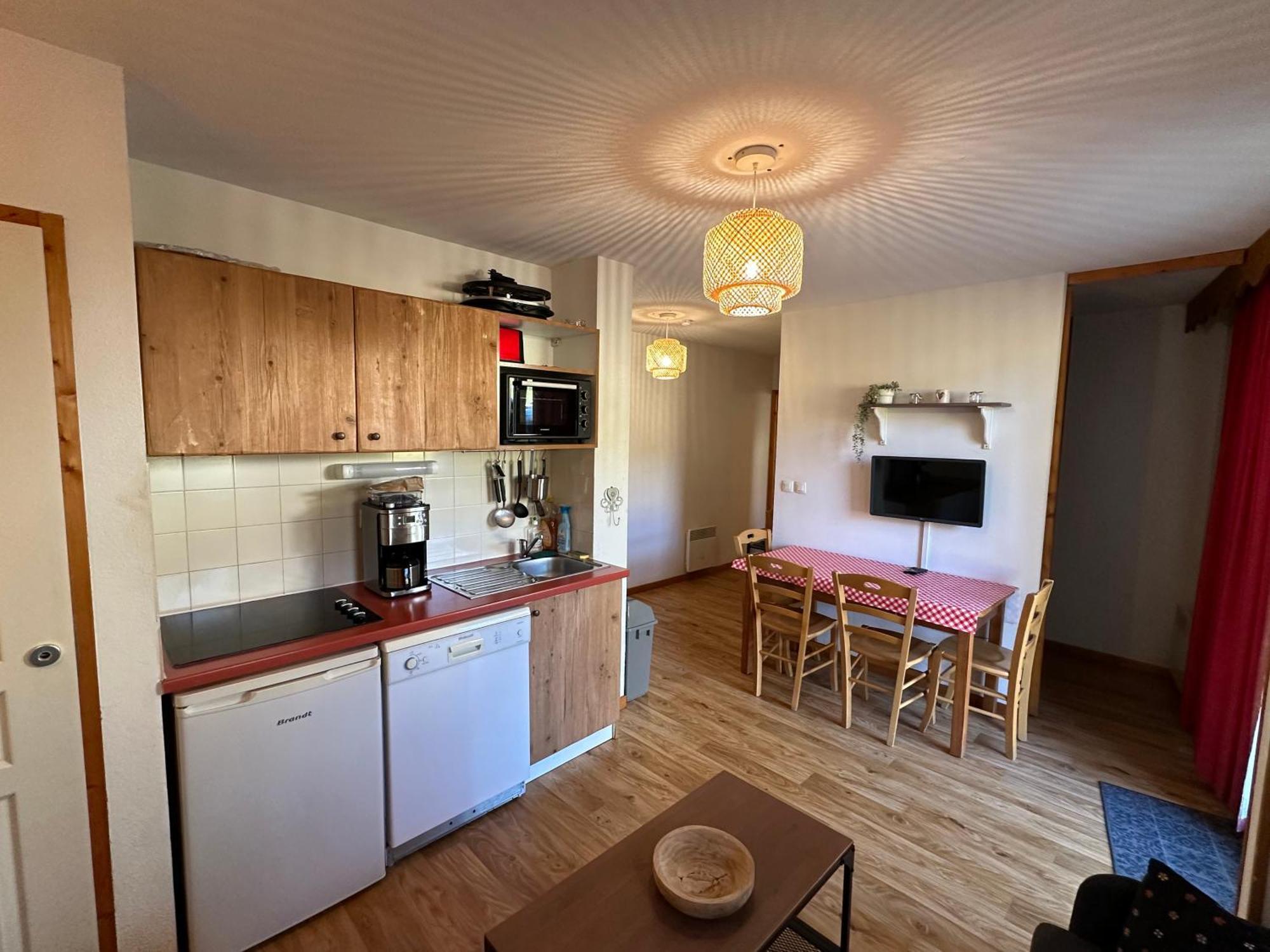 Charmant Appartement Confortable Pour 6 Personnes 40M2 Pied Pistes, Piscine, Wifi, Parking שמרוסה מראה חיצוני תמונה